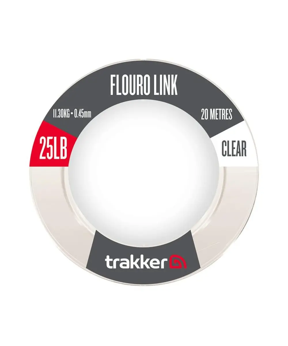 Trakker Fluoro Linkmodel 25lb (11.3kg) /0.45mm / 20m - MPN: 227453 - EAN: 5056618303588