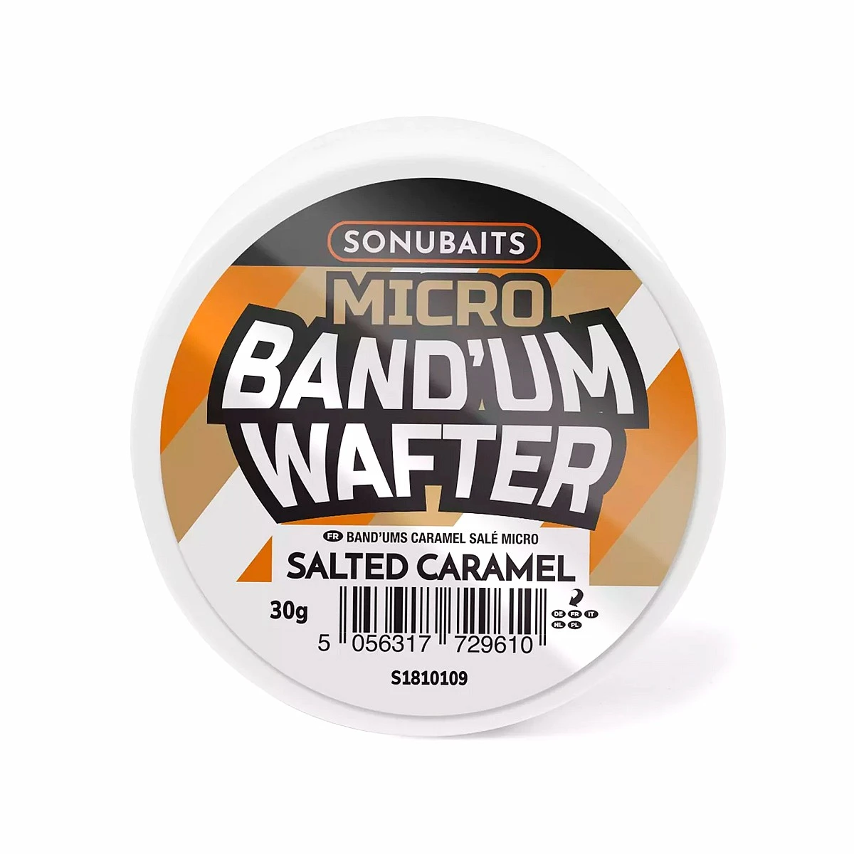 Sonubaits Micro Bandum Wafters - Salted Caramelrozmiar Micro (4.5mm) - MPN: S1810109 - EAN: 5056317729610