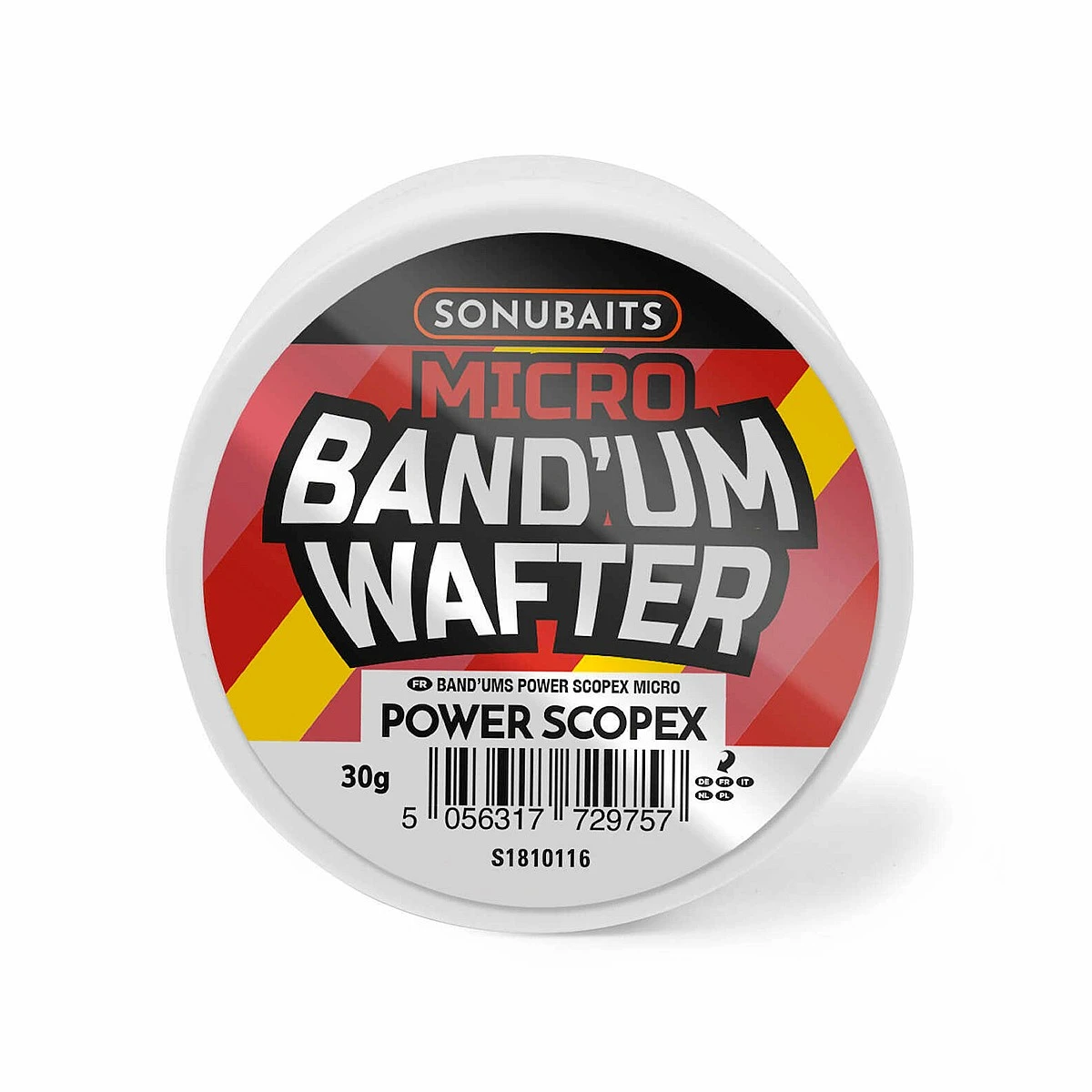 Sonubaits Micro Bandum Wafters - Power Scopexrozmiar Micro (4.5mm) - MPN: S1810116 - EAN: 5056317729757