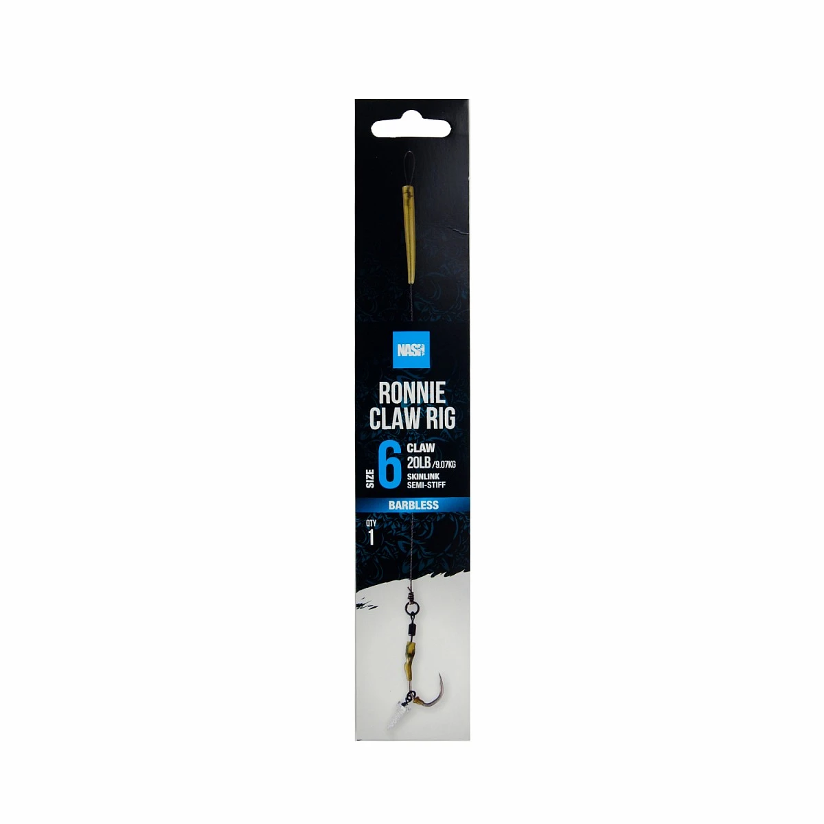 Nash Ronnie Claw Rig (Barbless) rozmiar 6 (barbless) - MPN: T6419 - EAN: 5055108964193