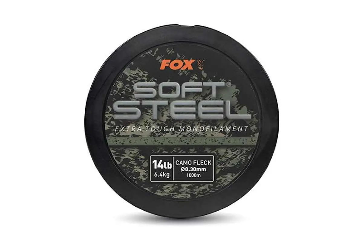 Fox Soft Steel Fleck Camo Monowersja 0.30mm / 14lb (6.4kg) x 1000m - MPN: CML199 - EAN: 5056212184781