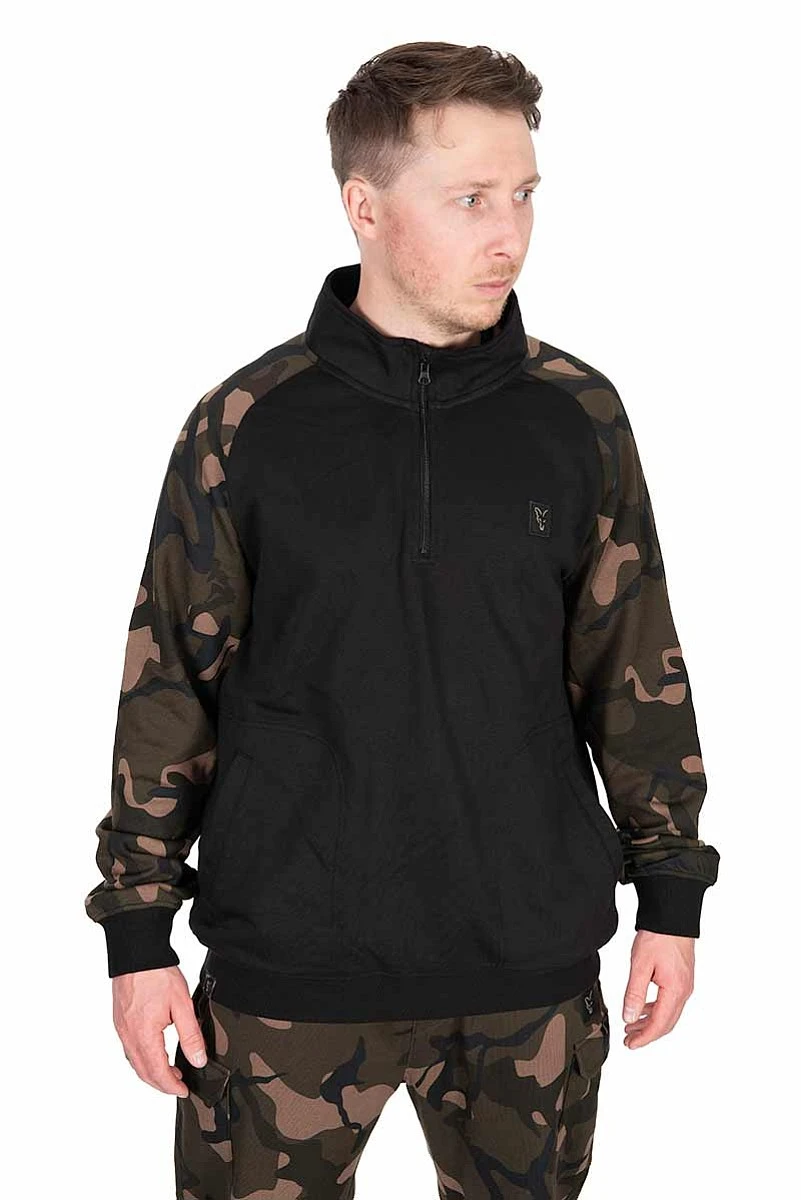 Fox LW Black / Camo QTR Zip Lrozmiar L - MPN: CFX353 - EAN: 5056212188833