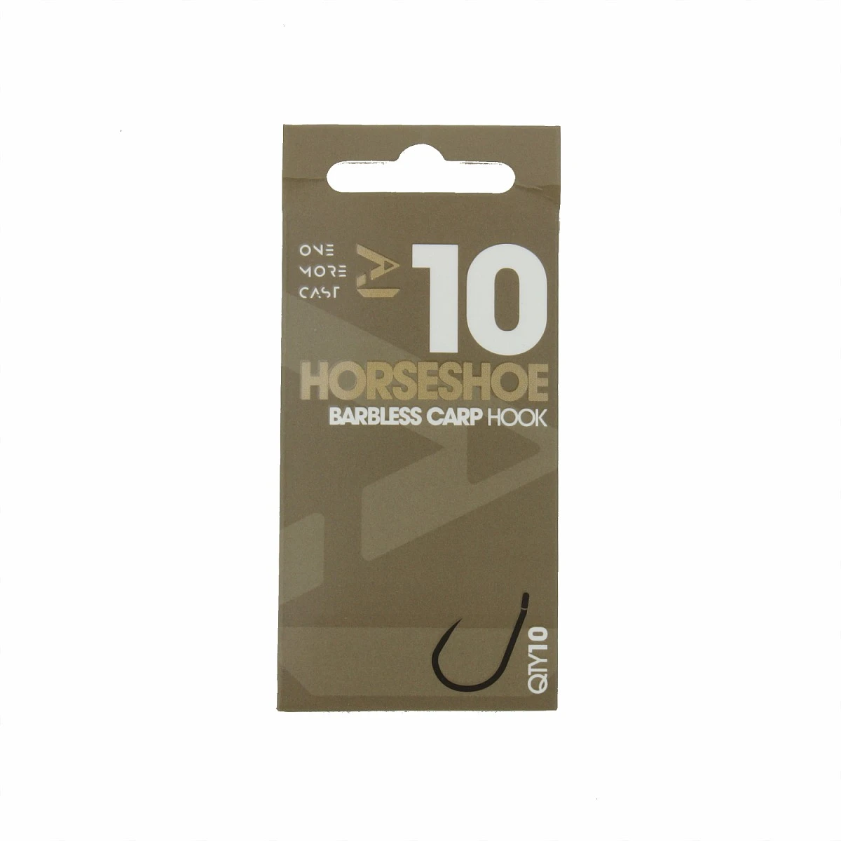 One More Cast HORSESHOE Hooks Barblessrozmiar 10 - MPN: OMCHB10 - EAN: 5060939132222