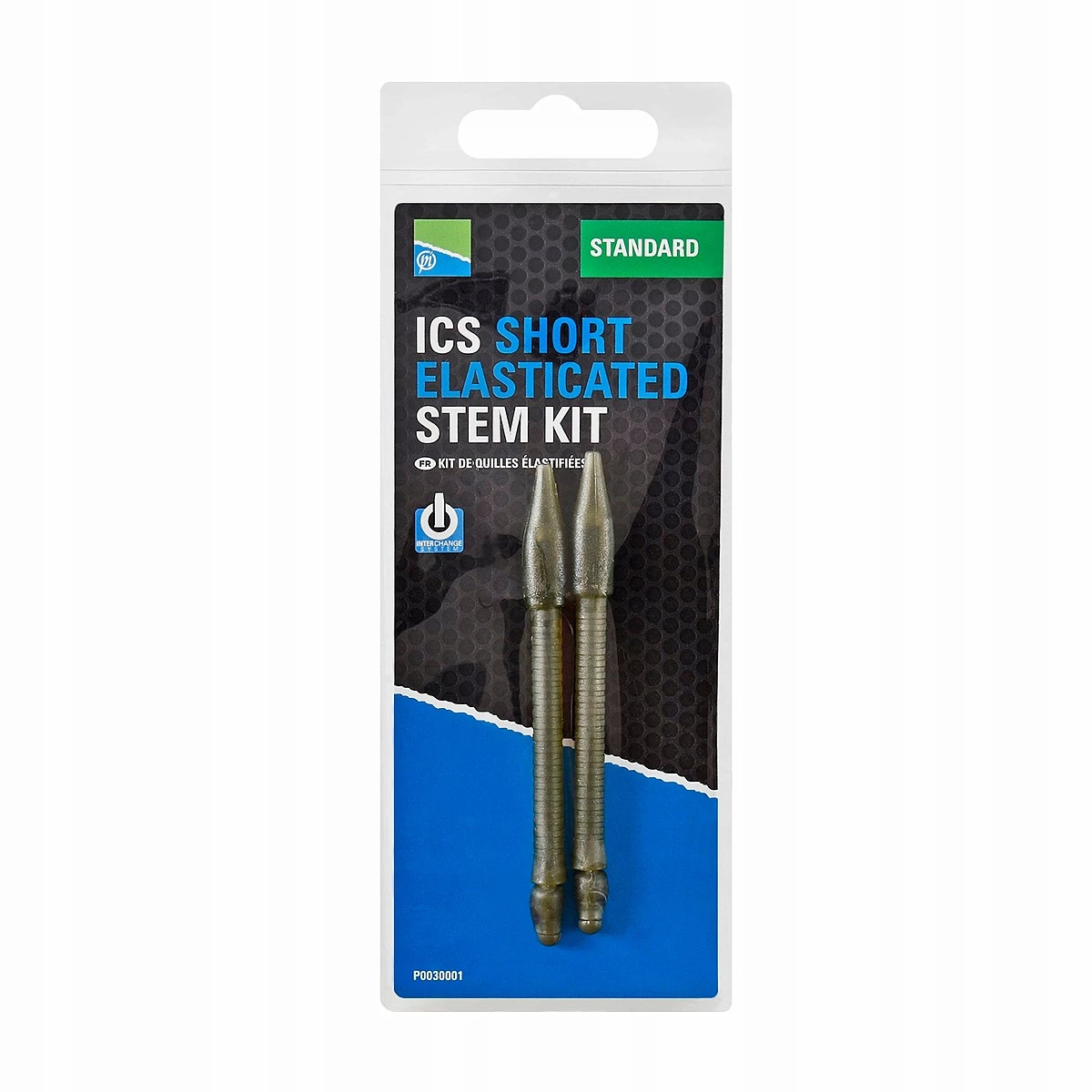 Preston Innovations ICS Elasticated Stem Kits - Standard Elasticwersja Short (60mm) / Standard Elastic - MPN: P0030001 - EAN: 5055977457390