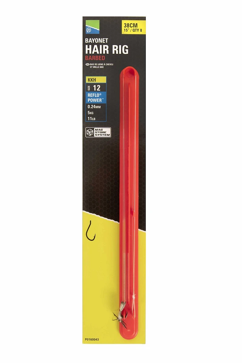 Preston Innovations KKH Bayonet Hair Rig - 38cm 10 / 0.24mm (5kg) / 38cmrozmiar 10 / 0.24mm (5kg) / 38cm - MPN: P0160042 - EAN: 5056317729092