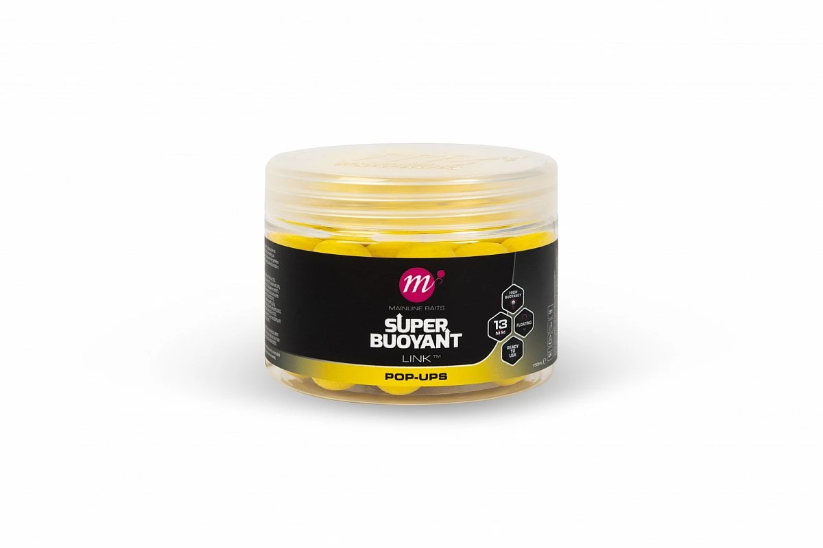 Mainline Link Super Buoyant Pop-Ups - Yellowrozmiar 13mm - MPN: M21090 - EAN: 5060509817429