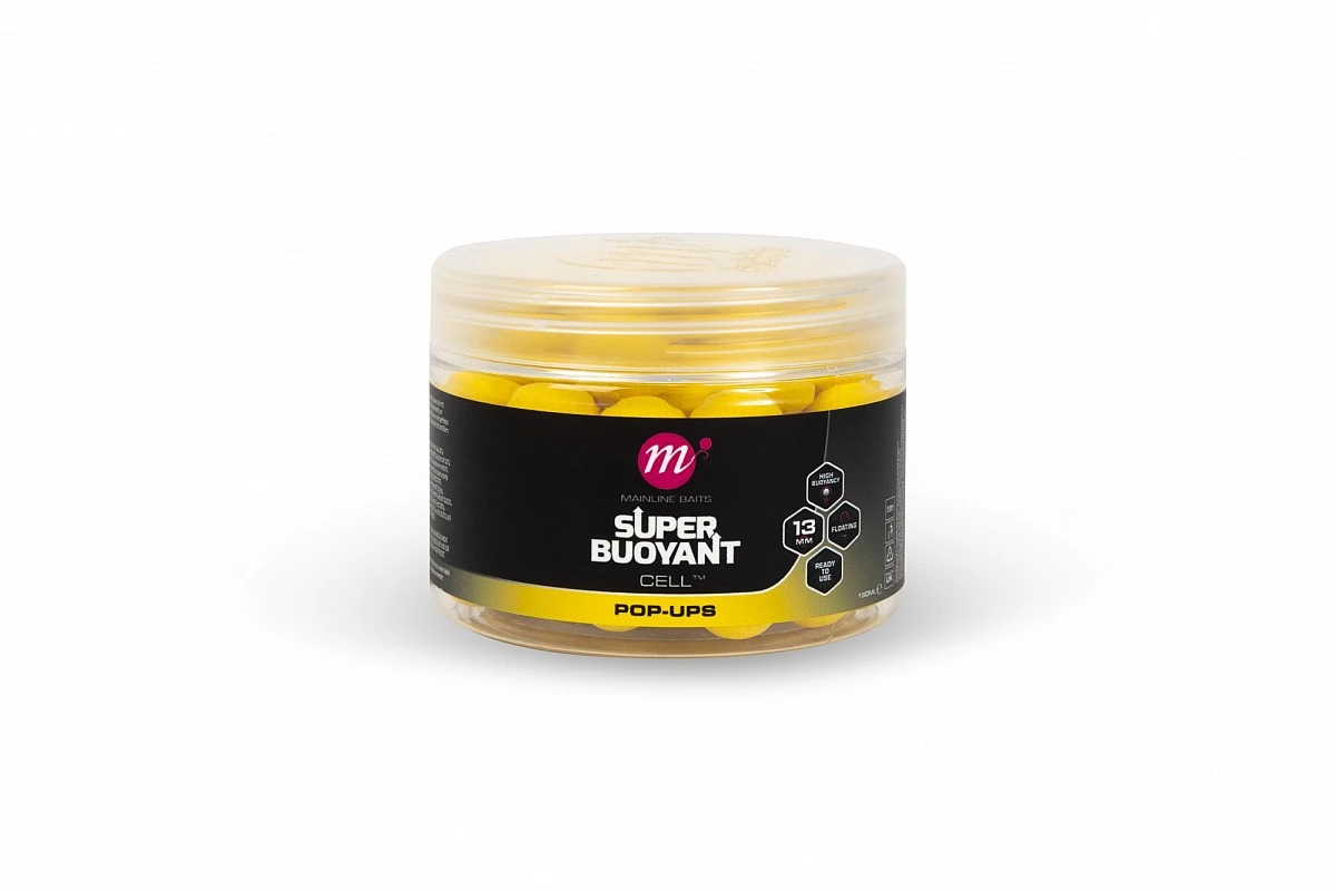 Mainline Cell Super Buoyant Pop-Ups - Yellowrozmiar 13mm - MPN: M21088 - EAN: 5060509817405