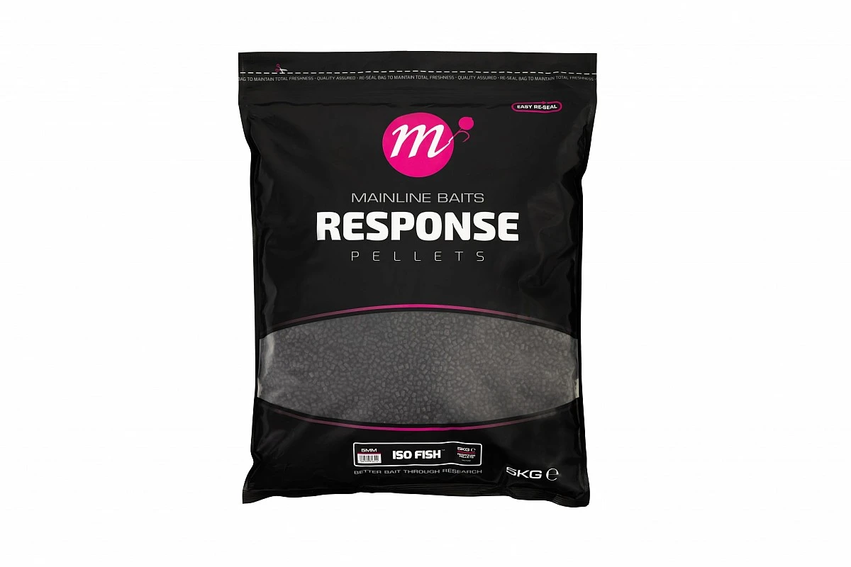 Mainline ISO Fish Response Pelletopakowanie 5mm / 5kg - MPN: M07032 - EAN: 5060509817269