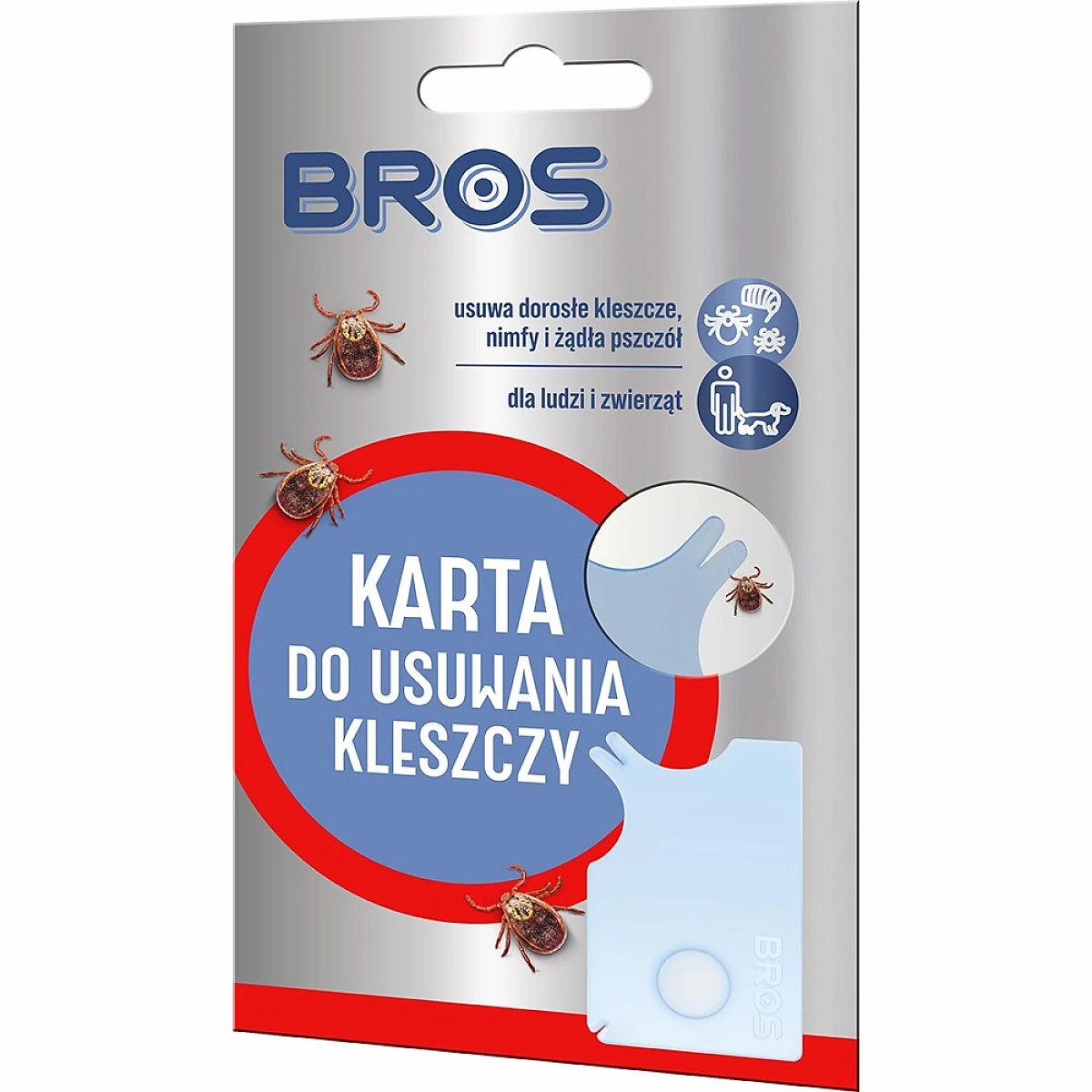 BROS - Karta do Usuwania Kleszczyopakowanie 1szt - MPN: 2026 - EAN: 5904517366589