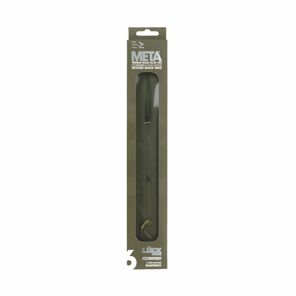 One More Cast Blend Corefree Solid Bag - Lock Hook Barbedrozmiar 6 - MPN: OMCCB4 - EAN: 5060939134370