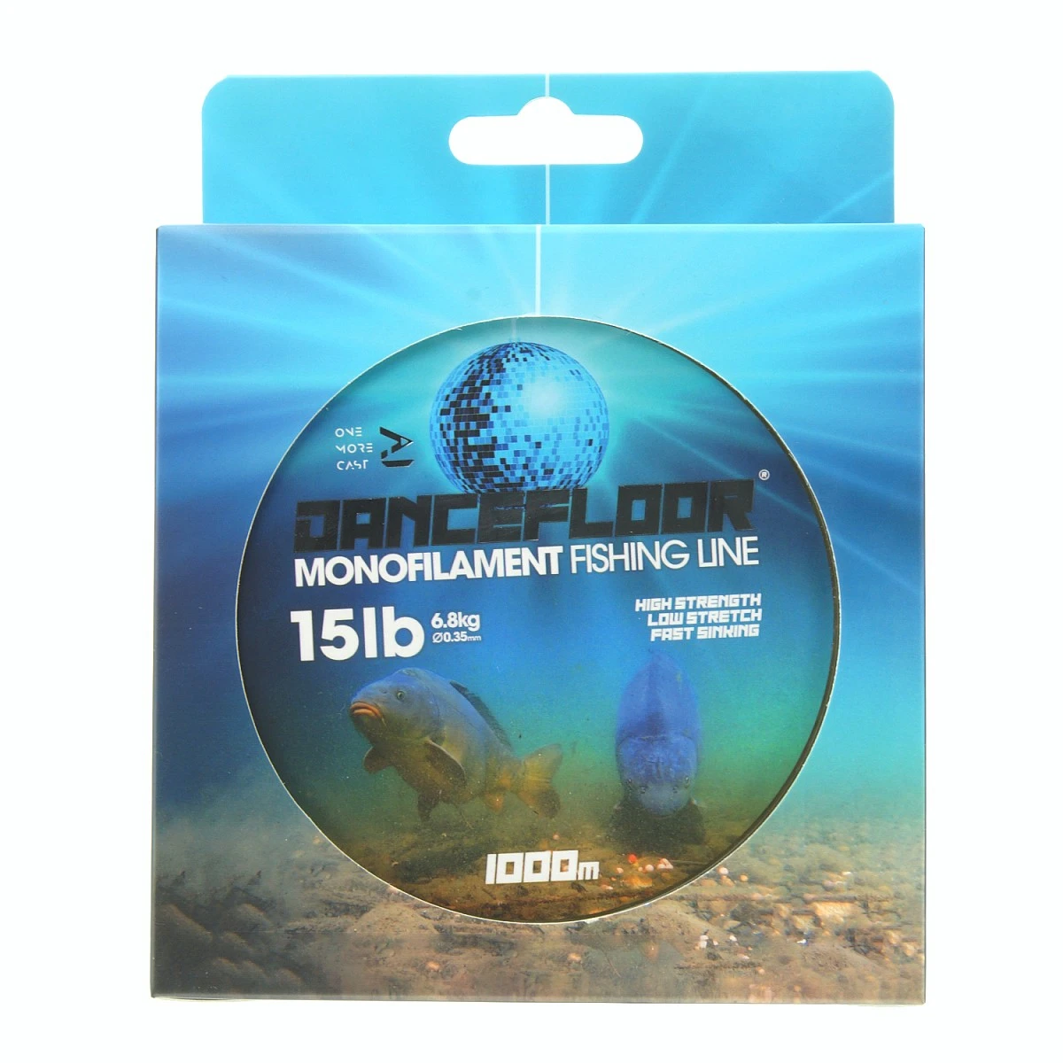 One More Cast Dancefloor Monośrednica 0.35mm (15lb) / 1000m - MPN: OMCDF35 - EAN: 5060939133885