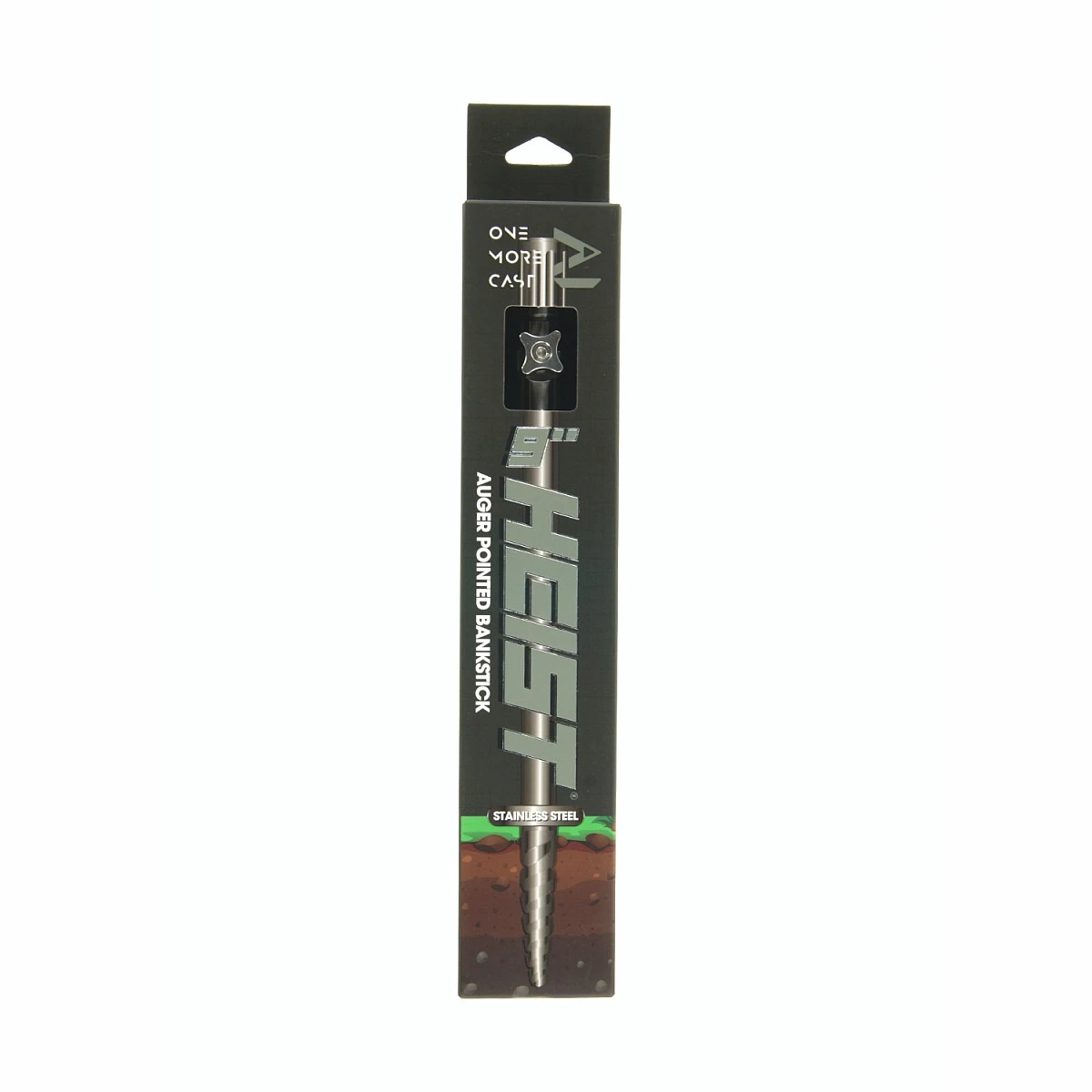 One More Cast Heist Bankstick Stainless Steel - Auger Pointdługość 9 in (23 cm) - MPN: OMCHS9 - EAN: 5060939133908
