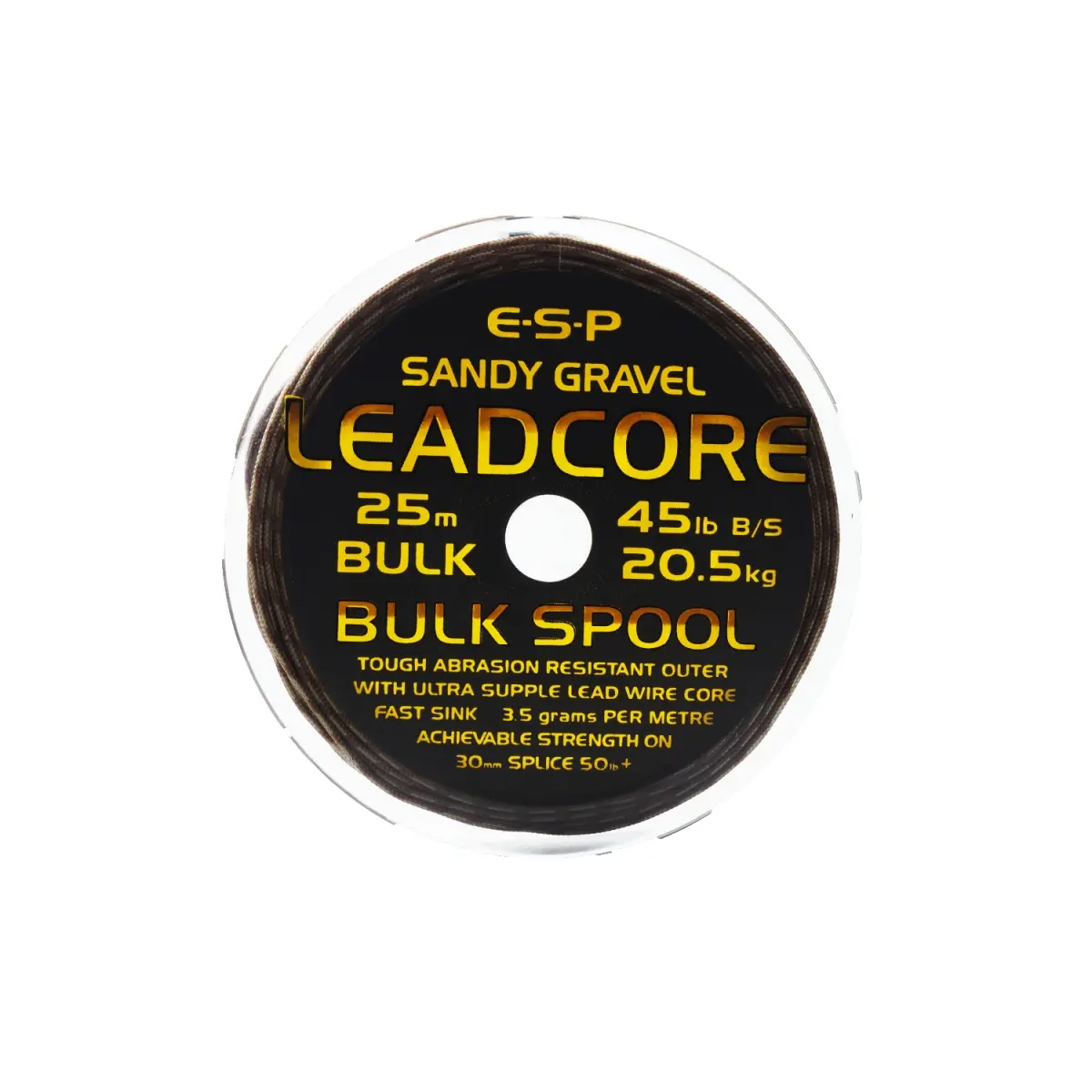 ESP LeadCore 45lbrodzaj piaskowy / 25m - MPN: ELLC045BS - EAN: 5055394203730