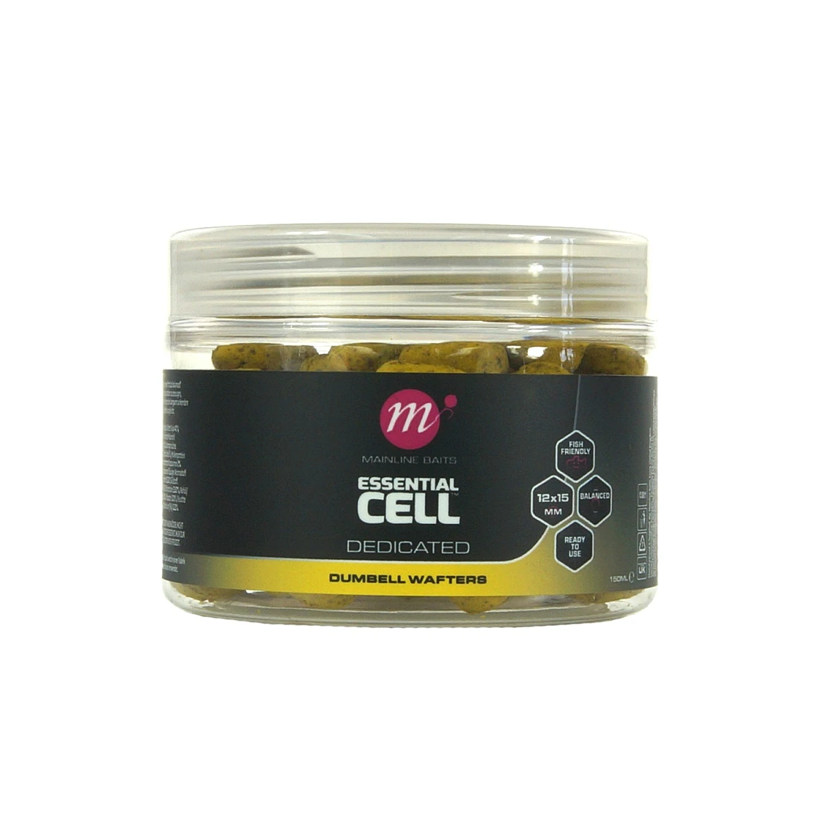 Mainline Essential Cell Dumbell Waftersrozmiar 12x15mm - MPN: M21097 - EAN: 5060509818044