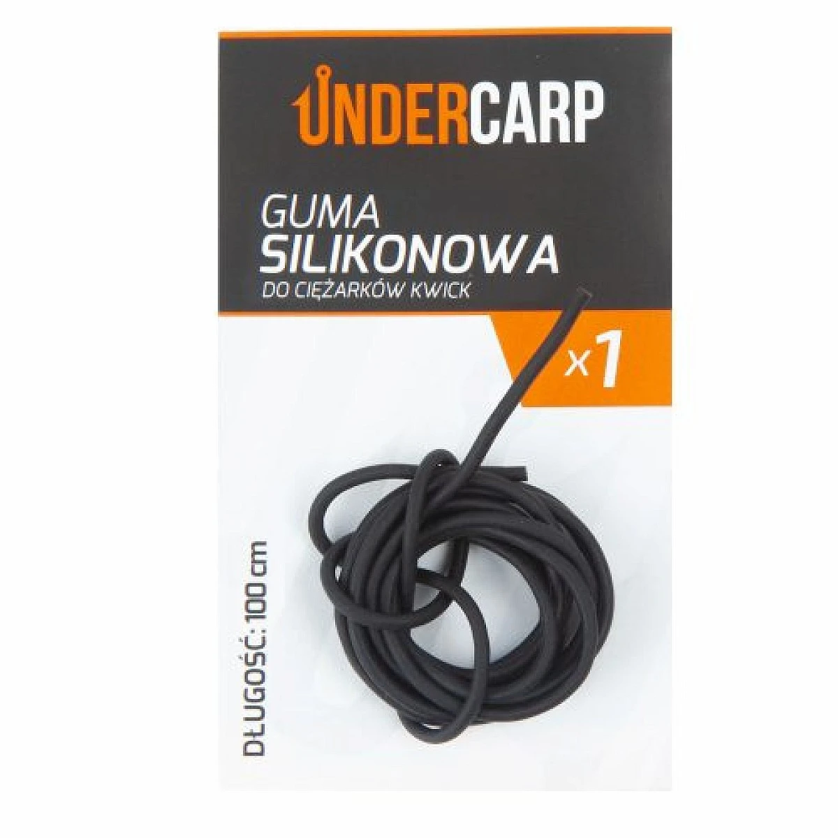 UnderCarp - Guma Silikonowa do ciężarków Kwick 100 cm 100cmdługość 100cm - MPN: UC724 - EAN: 5902721608419