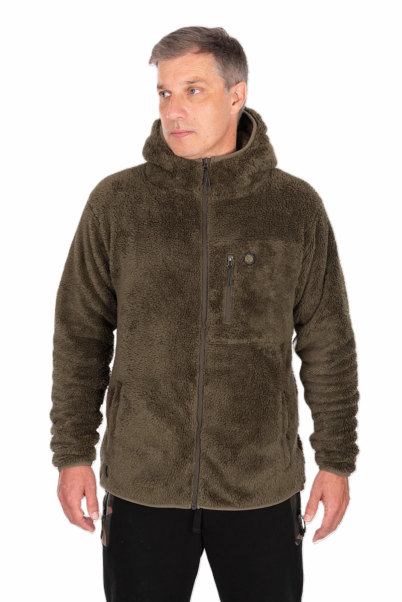 Fox Khaki HD Premium Full Zip Teddy Jacket Mrozmiar M - MPN: CFX463 - EAN: 5056212197118