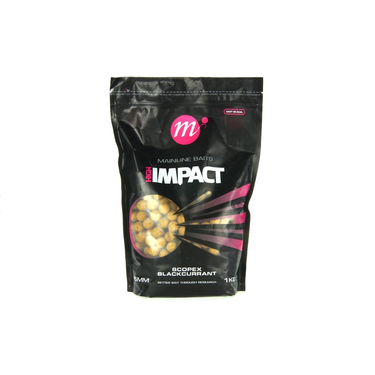Mainline High Impact Boilies - Scopex & Blackcurrantrozmiar 15 mm - 1 kg - MPN: M23146 - EAN: 5060509818280