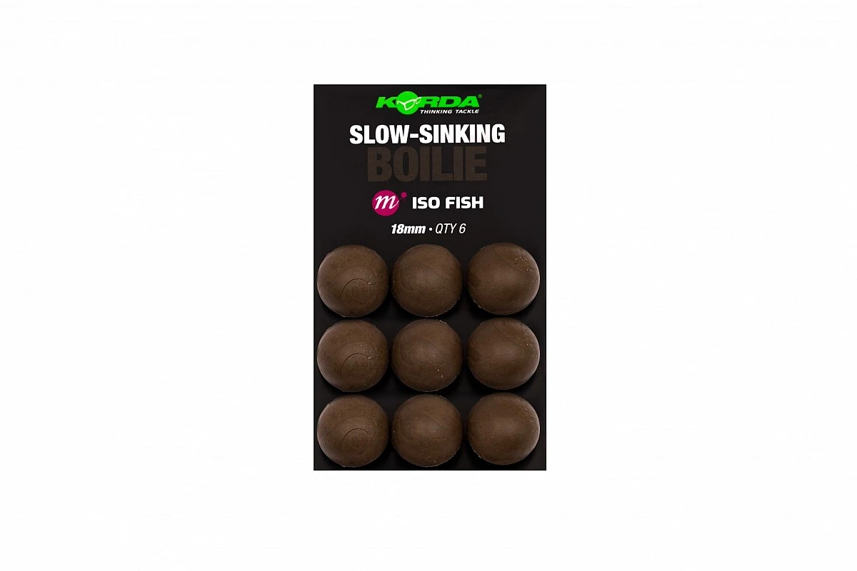 Korda Slow Sinking Boilie ISO Fishrozmiar 18 mm - MPN: KPB56 - EAN: 5060929027774