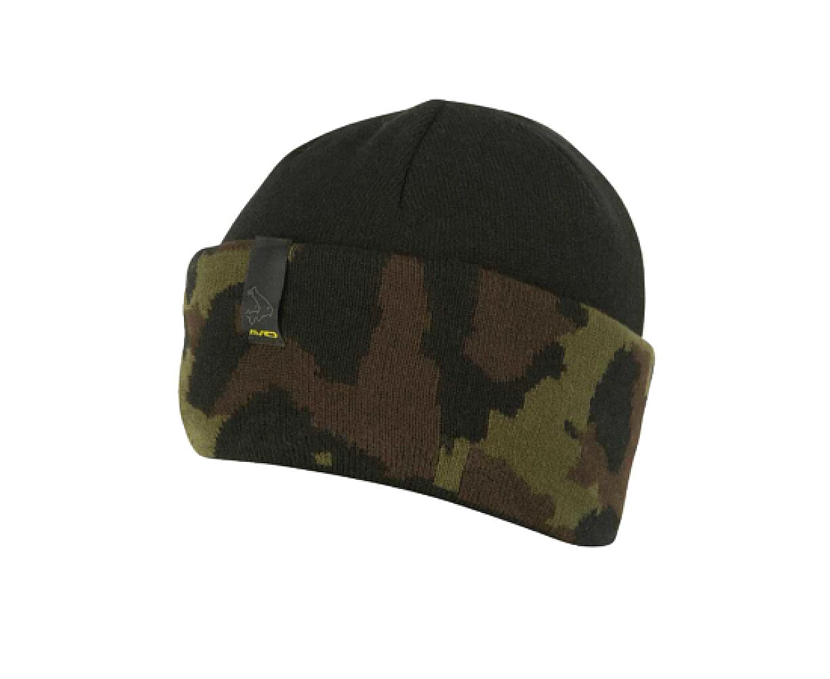 Avid Carp Black and Camo Beanie uniwersalnyrozmiar uniwersalny - MPN: A0620392 - EAN: 5056317757163