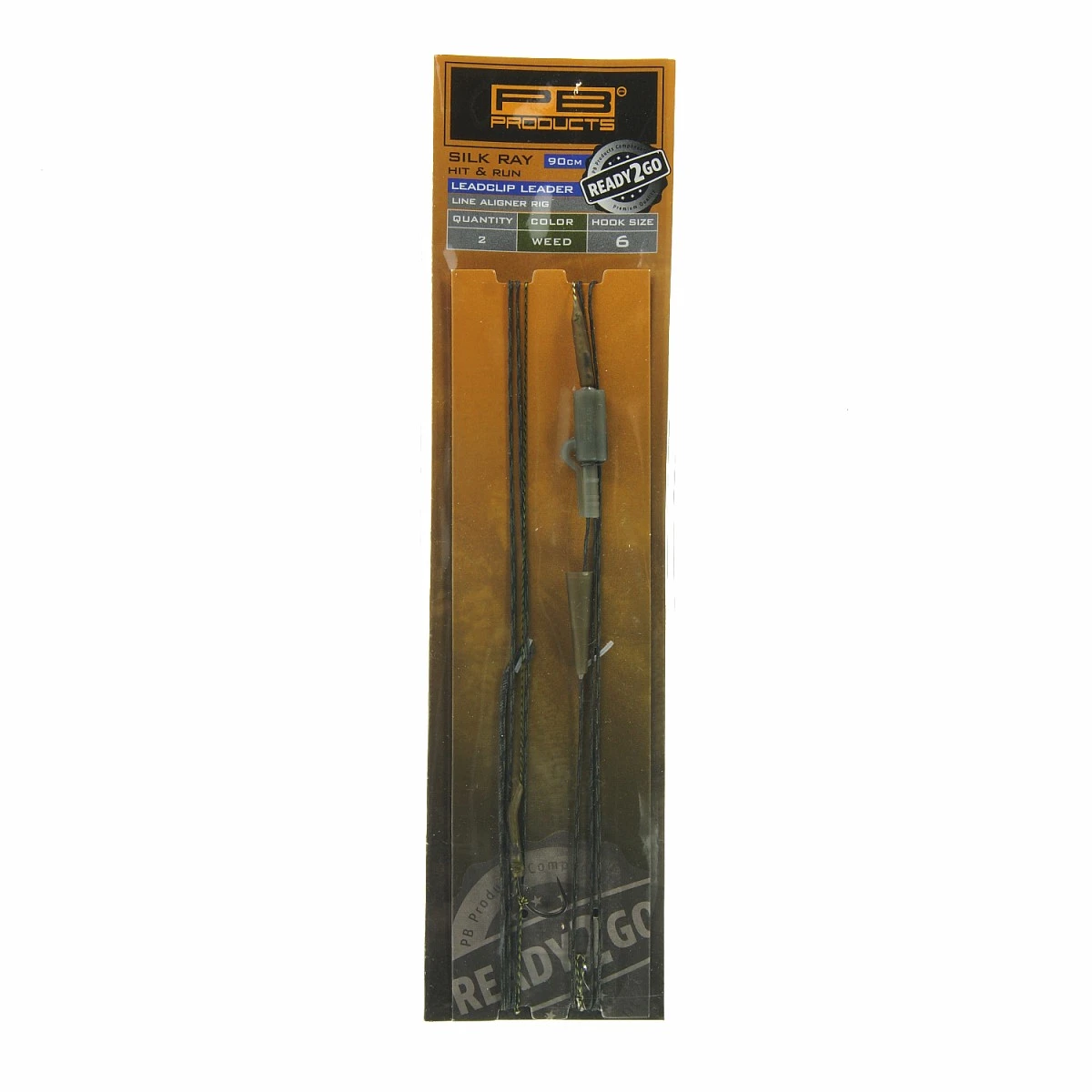 PB R2G Clip SR Leader 90/ Line Aligner Rig - Weedrozmiar 6 - MPN: 30102 - EAN: 8717524301026