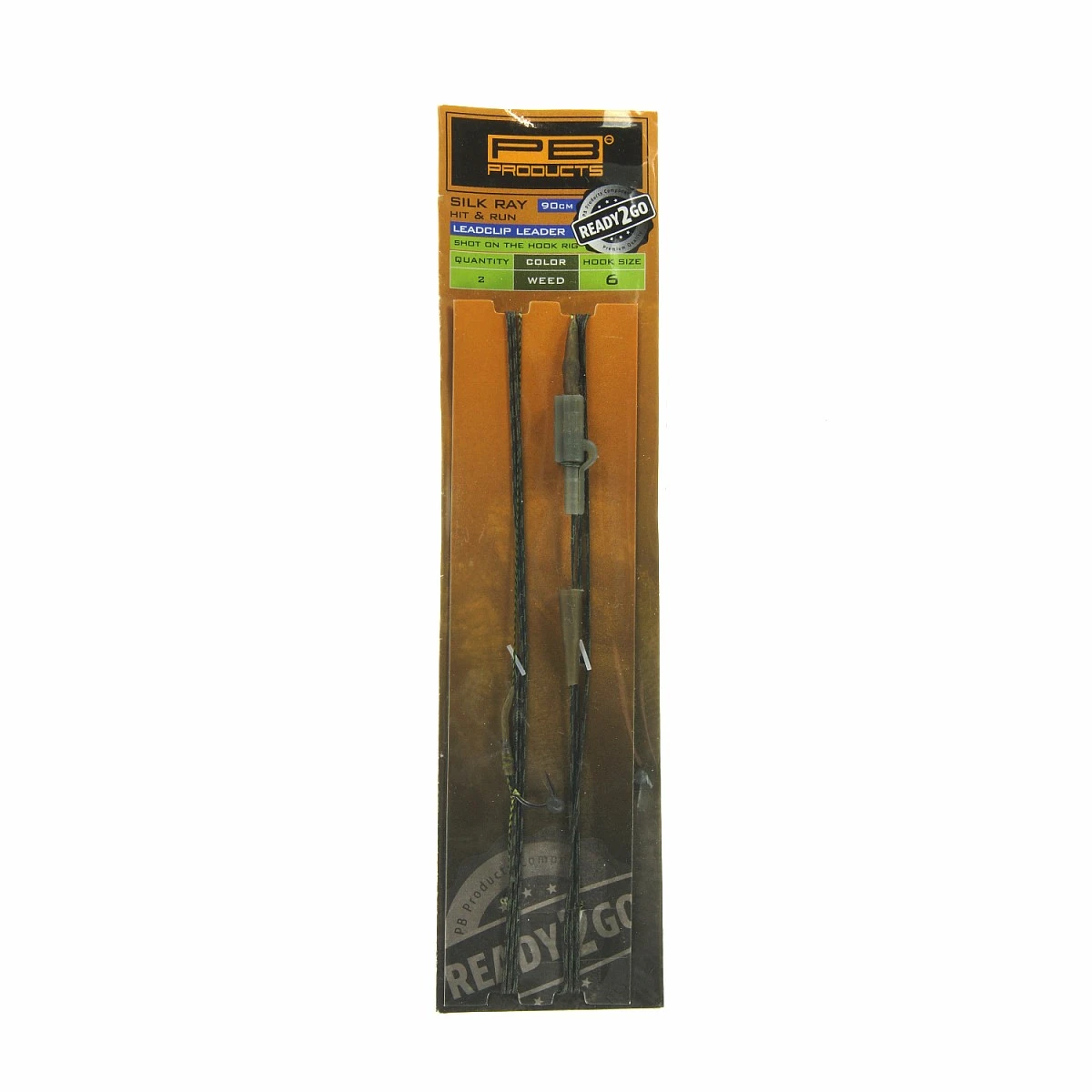 PB R2G Clip SR Leader 90/ Shot on the Hook Rig - Weedrozmiar 6 - MPN: 30132 - EAN: 8717524301323