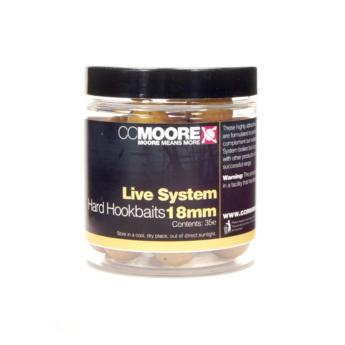 CcMoore Hard Hookbaits - Live Systemrozmiar 18 mm - MPN: 92802 - EAN: 634158436178