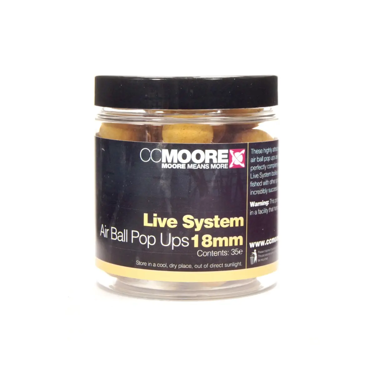 CcMoore Air Ball Pop-Ups - LIVE SYSTEM rozmiar 18 mm - MPN: 90006 - EAN: 634158436086