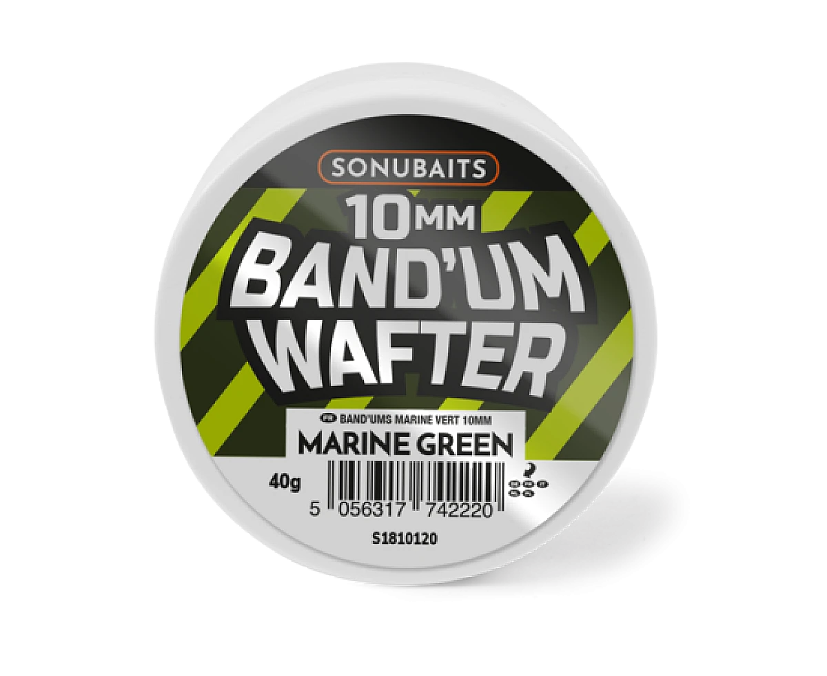 Sonubaits Bandum Wafters - Marine Greenrozmiar 10mm - MPN: S1810120 - EAN: 5056317742220