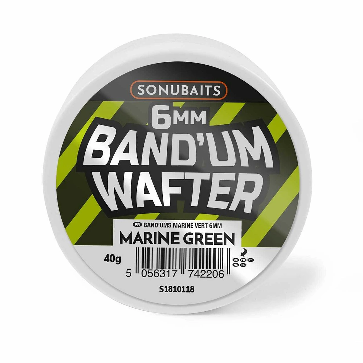 Sonubaits Bandum Wafters - Marine Greenrozmiar 6mm - MPN: S1810118 - EAN: 5056317742206