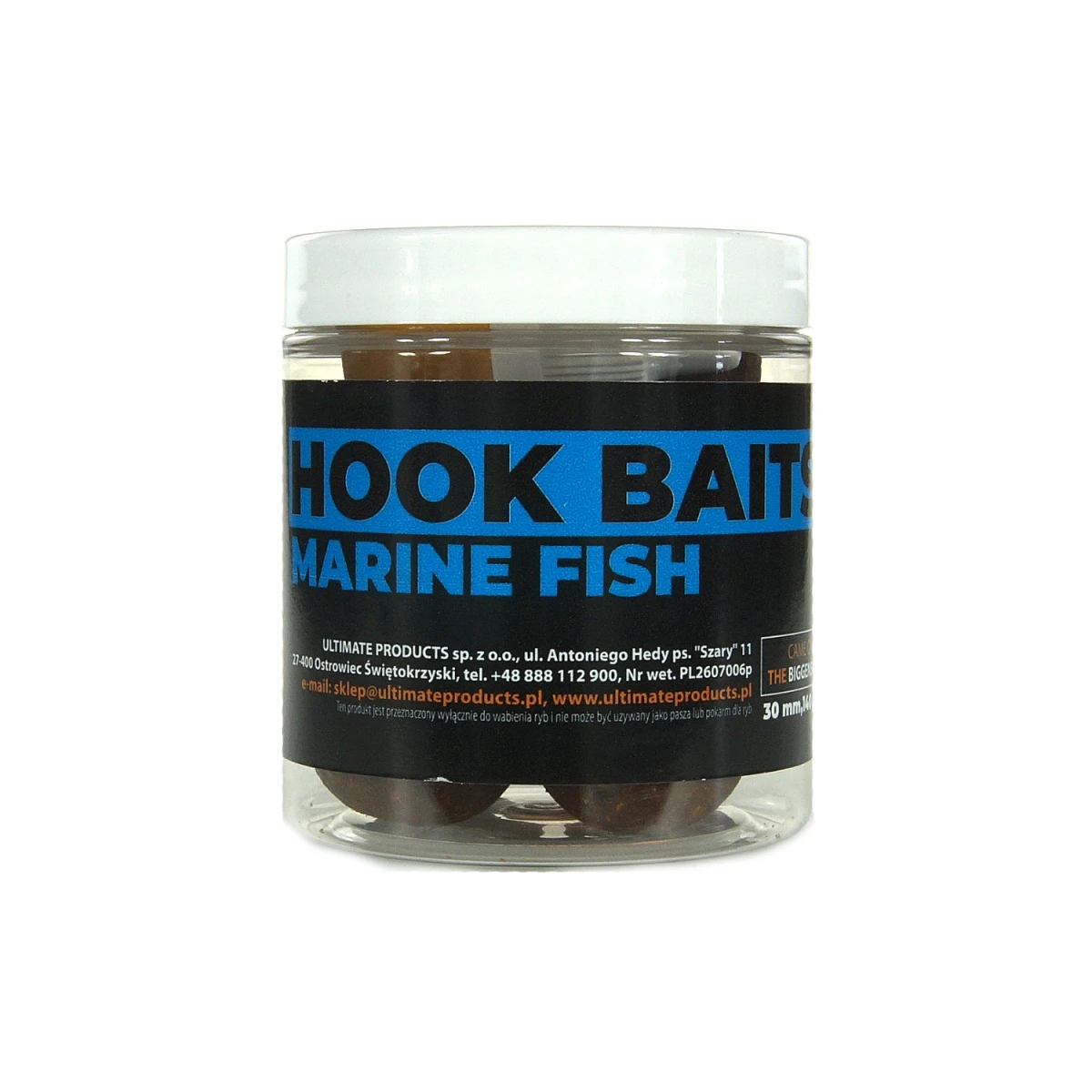 UltimateProducts Top Range Hookbaits - Marine Fishrozmiar 30 mm - EAN: 5903855435001
