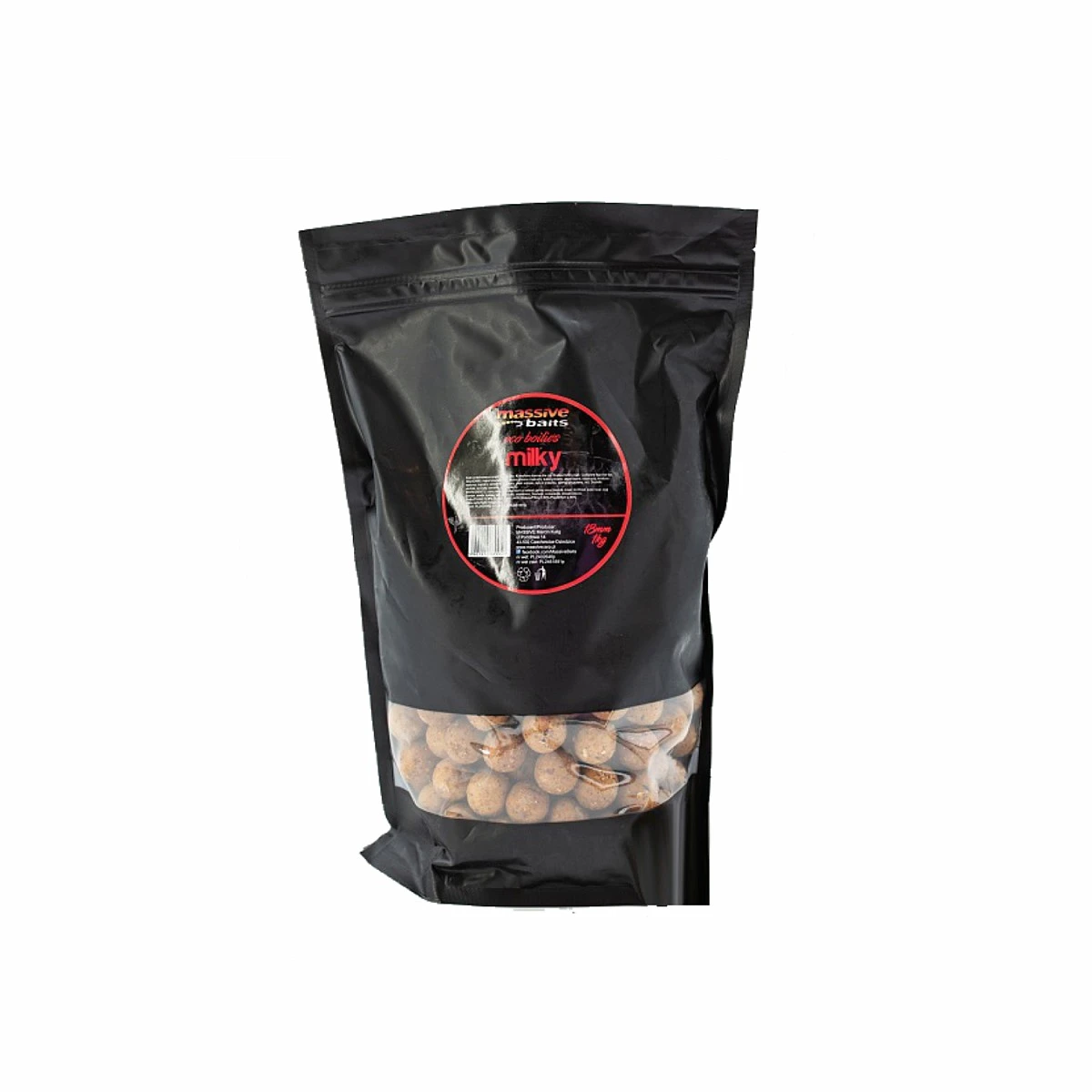 MassiveBaits Eco Boilies - Milkyopakowanie 18 mm / 1 kg - MPN: ECO29.1 - EAN: 5901912669949