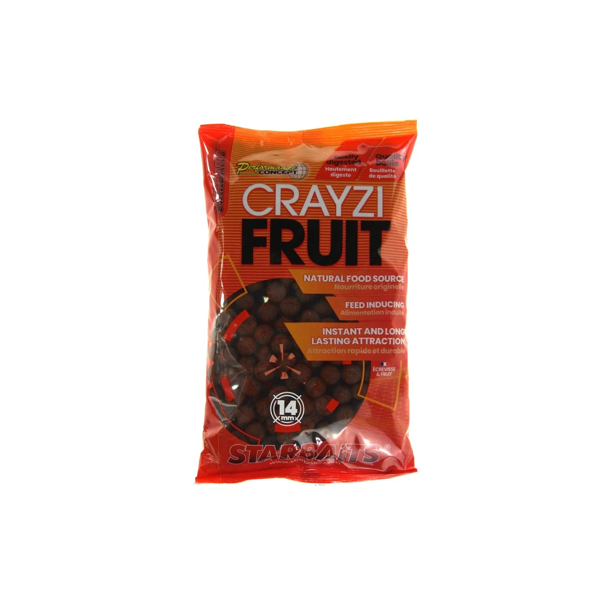 Starbaits Performance Boilies - Crayzi Fruitrozmiar 14 mm / 0,8kg - MPN: 18320 - EAN: 3297830183202