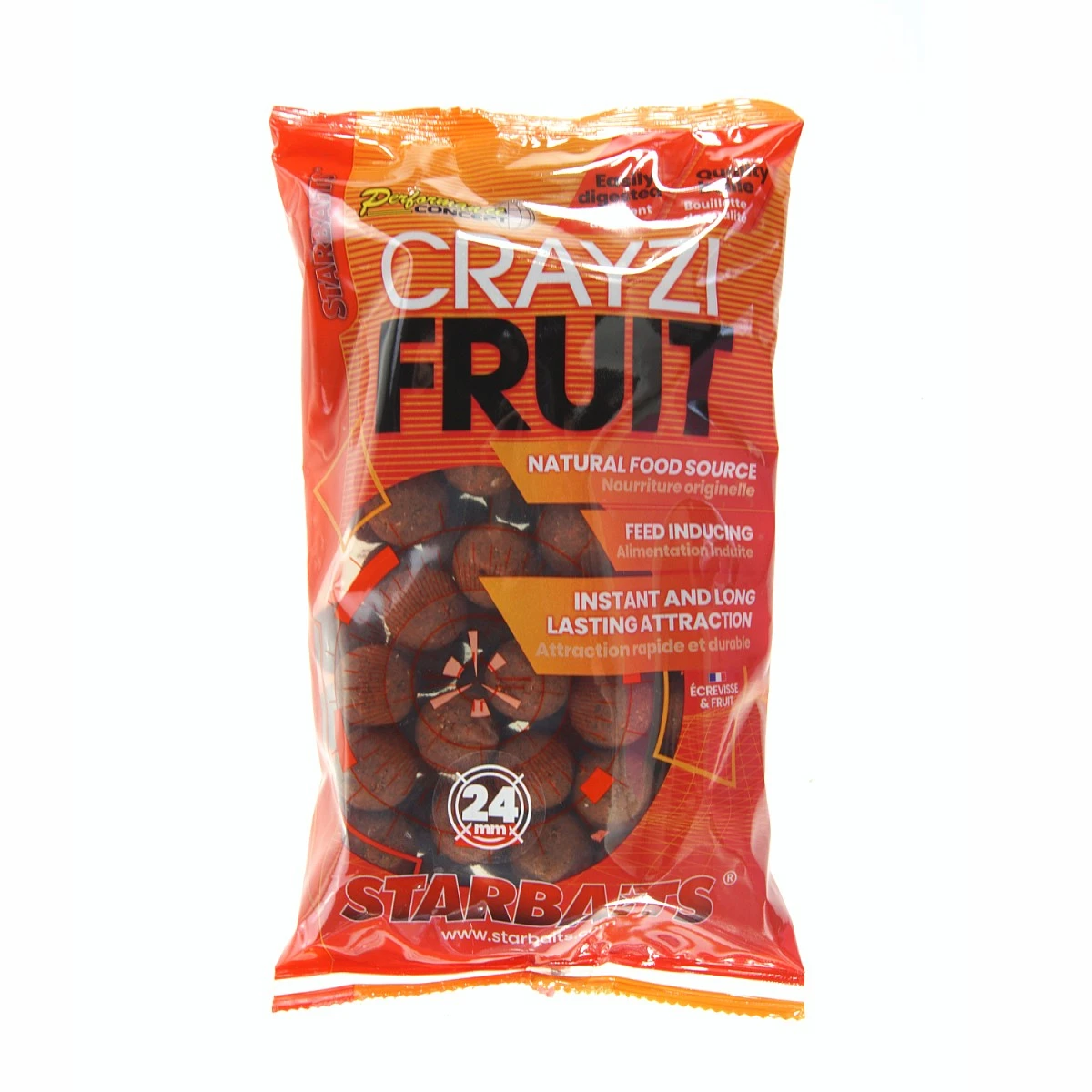 Starbaits Performance Boilies - Crayzi Fruitrozmiar 24 mm / 0,8kg - MPN: 18322 - EAN: 3297830183226
