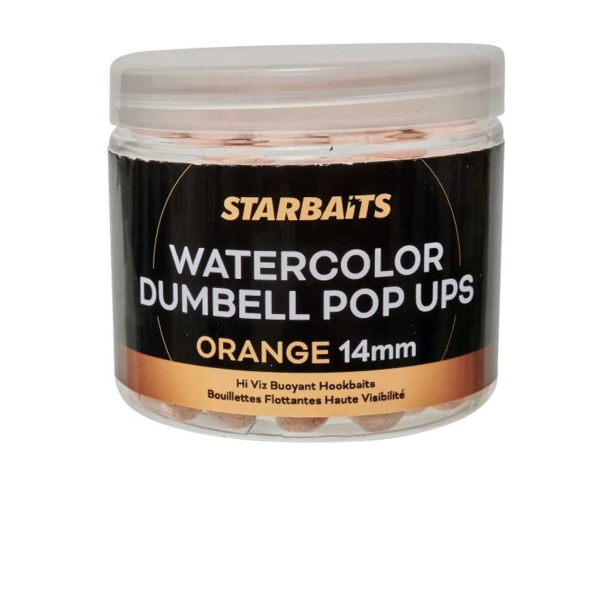 Starbaits Watercolor Dumbell Pop-Up Orange - KRÓTKA DATA WAŻNOŚCIrozmiar 14mm - EAN: 200000095086