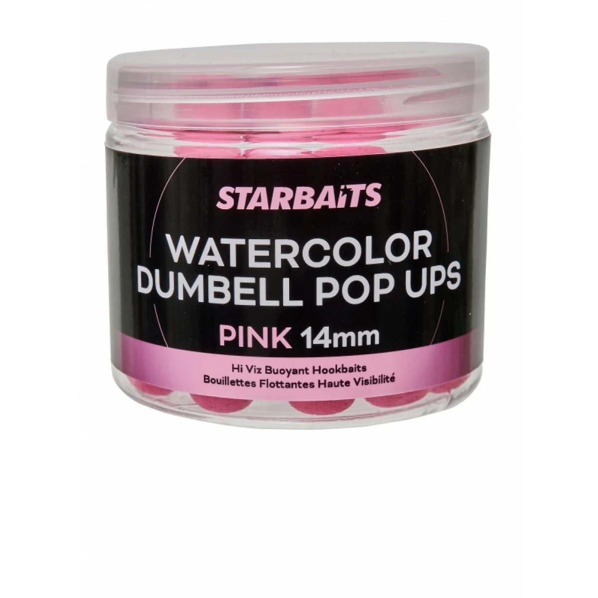 Starbaits Watercolor Dumbell Pop-Up Pink  - KRÓTKA DATA WAŻNOŚCIrozmiar 14mm - EAN: 200000095093
