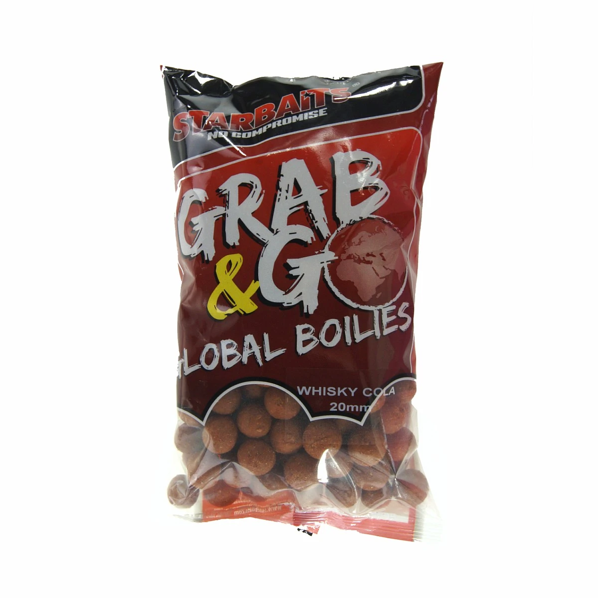 Starbaits Grab&Go Global Boilies - Whisky Colarozmiar 20mm / 1kg - MPN: 18347 - EAN: 3297830183479