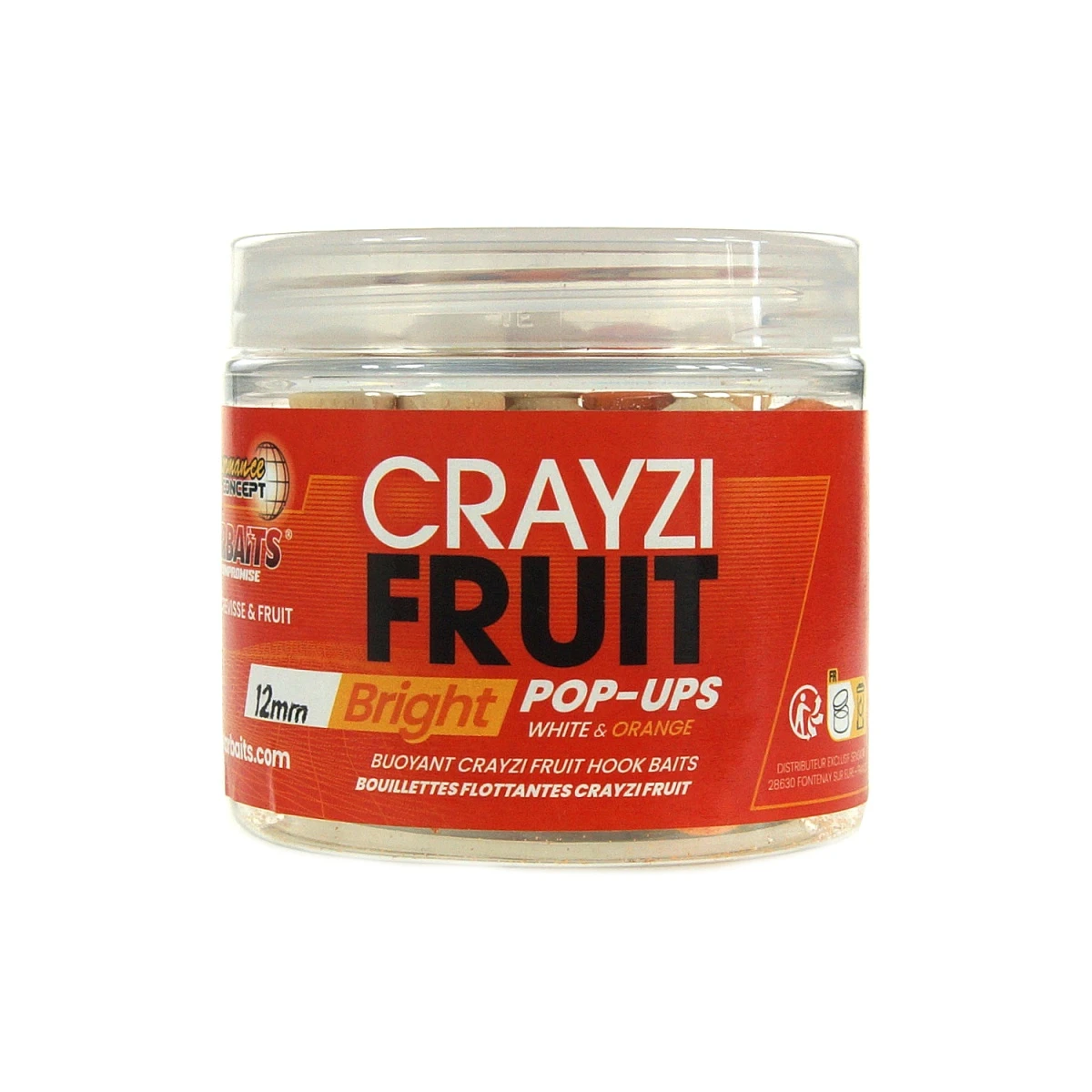 Starbaits PC Bright Pop Up - Crayzi Fruitrozmiar 12 mm / 50g - MPN: 18333 - EAN: 3297830183332