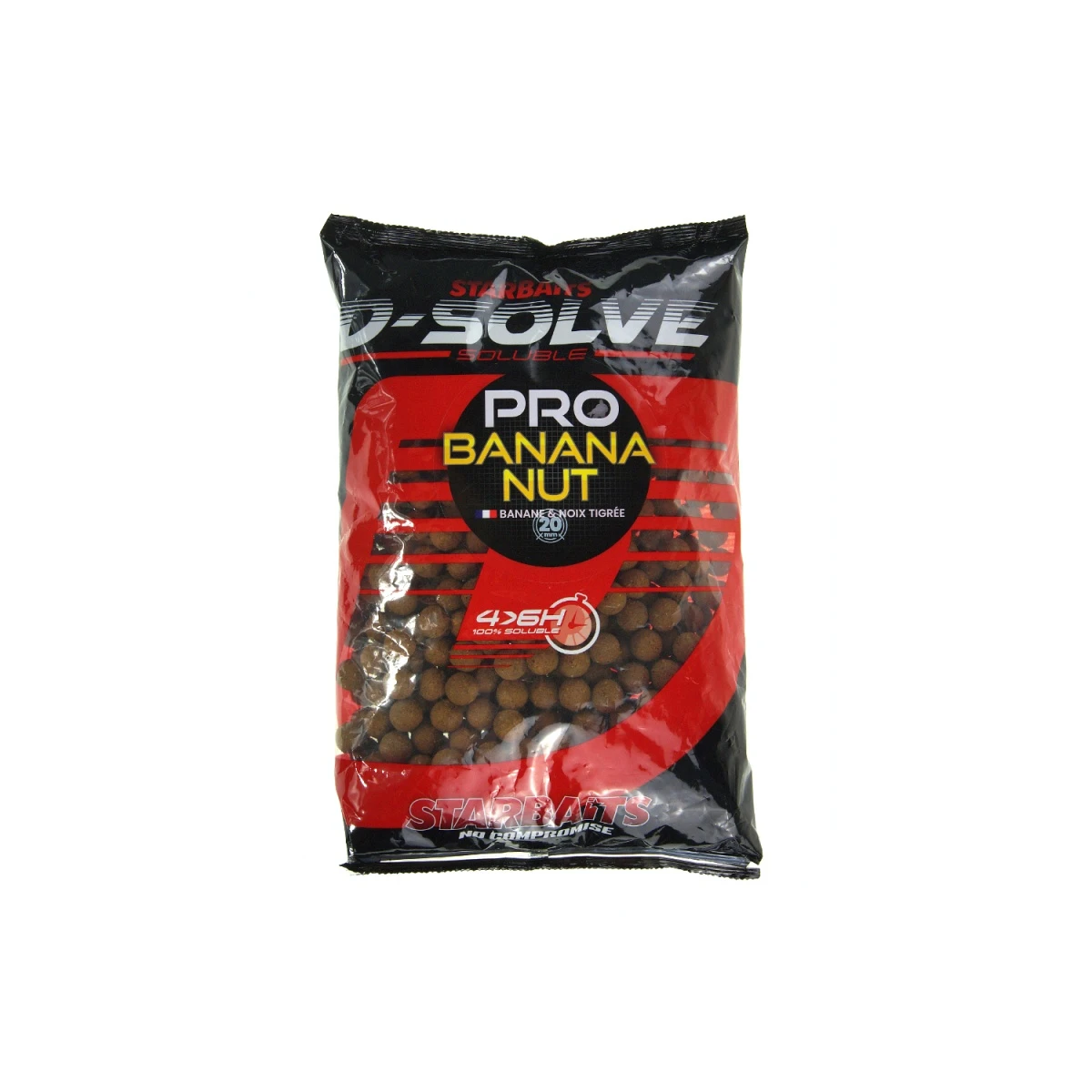 Starbaits Probiotic Banana Nut D-Solve Boiliesrozmiar 20 mm / 2,5kg - MPN: 49173 - EAN: 3297830491734