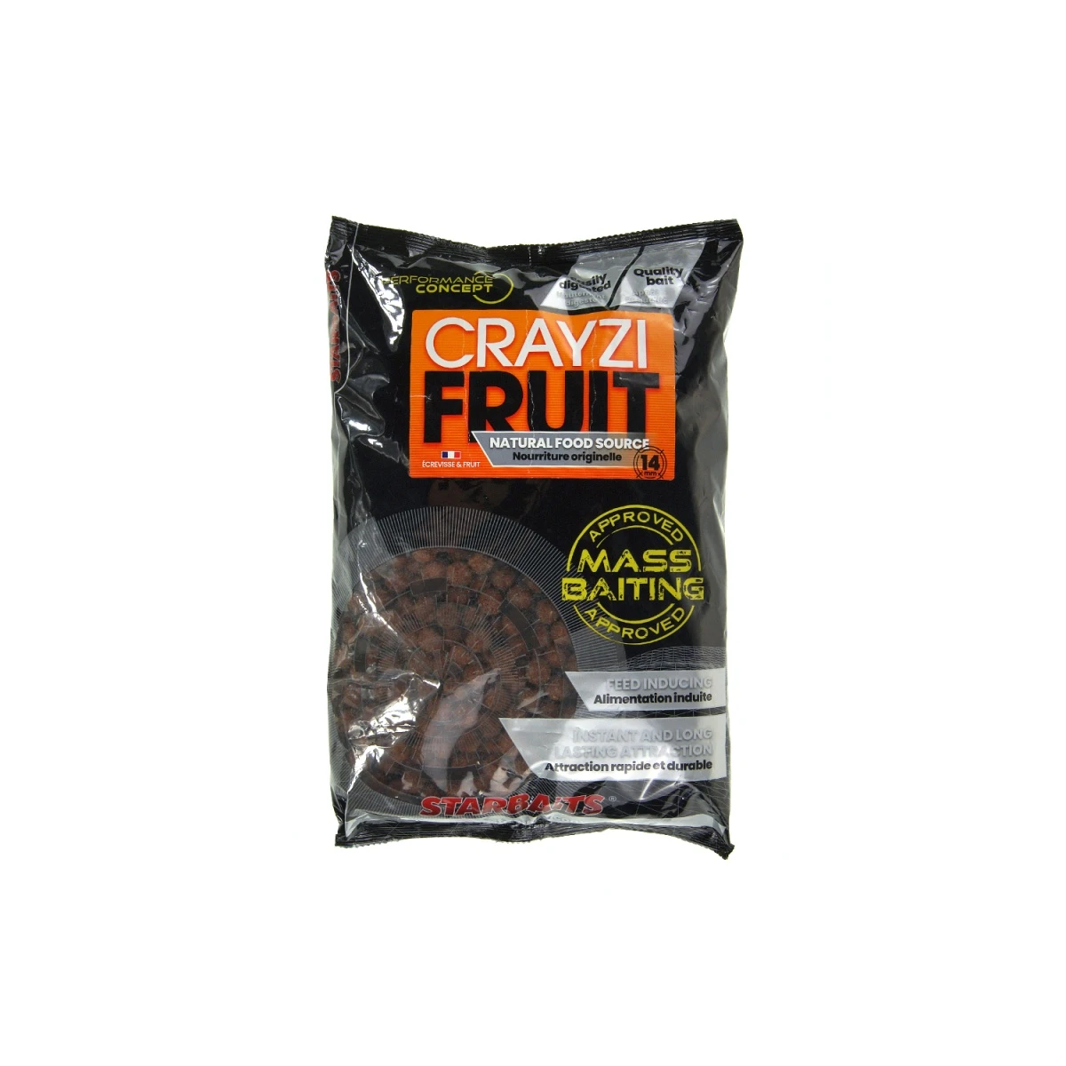 Starbaits PC Crayzi Fruit Mass Baitingopakowanie 14mm/3kg - MPN: 18325 - EAN: 3297830183257