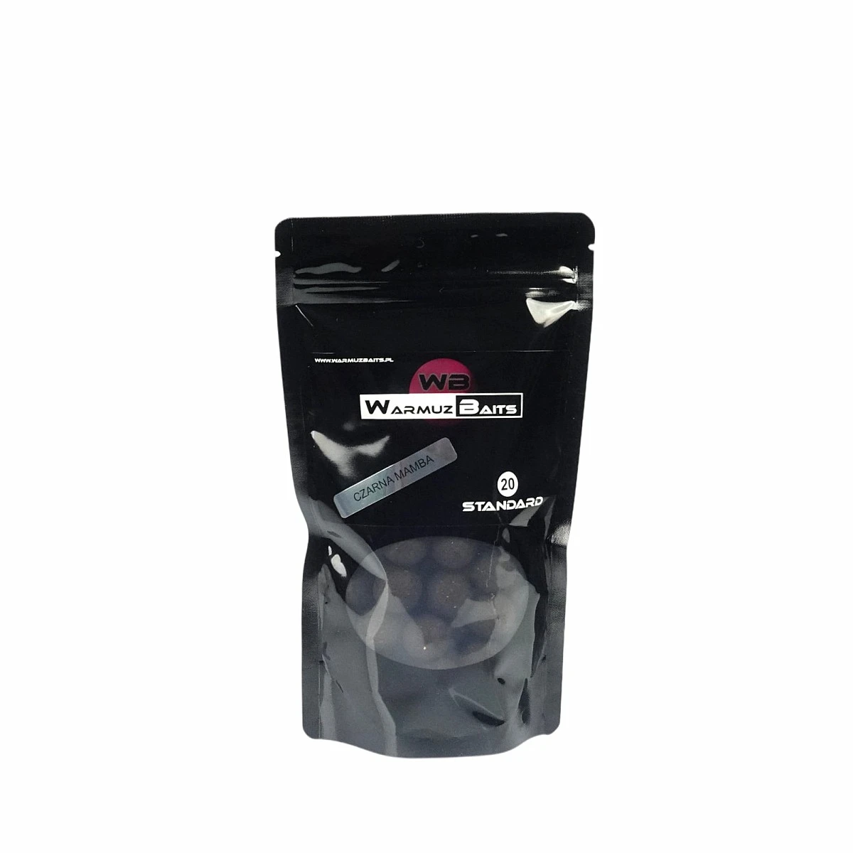WarmuzBaits - Kulki Zanętowe Czarna Mambarozmiar 20 mm / 250g - MPN: 67166 - EAN: 5902537375031