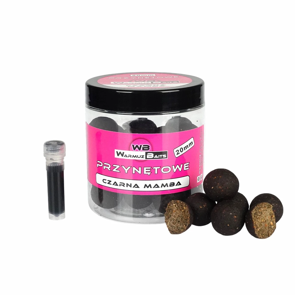 WarmuzBaits - Kulki Przynętowe Czarna Mambarozmiar 20mm - MPN: 67171 - EAN: 5902537375116
