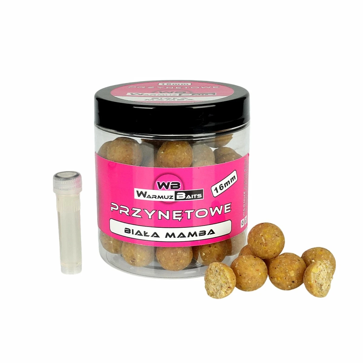 WarmuzBaits - Kulki Przynętowe Biała Mambarozmiar 16mm - MPN: 67170 - EAN: 5902537375109