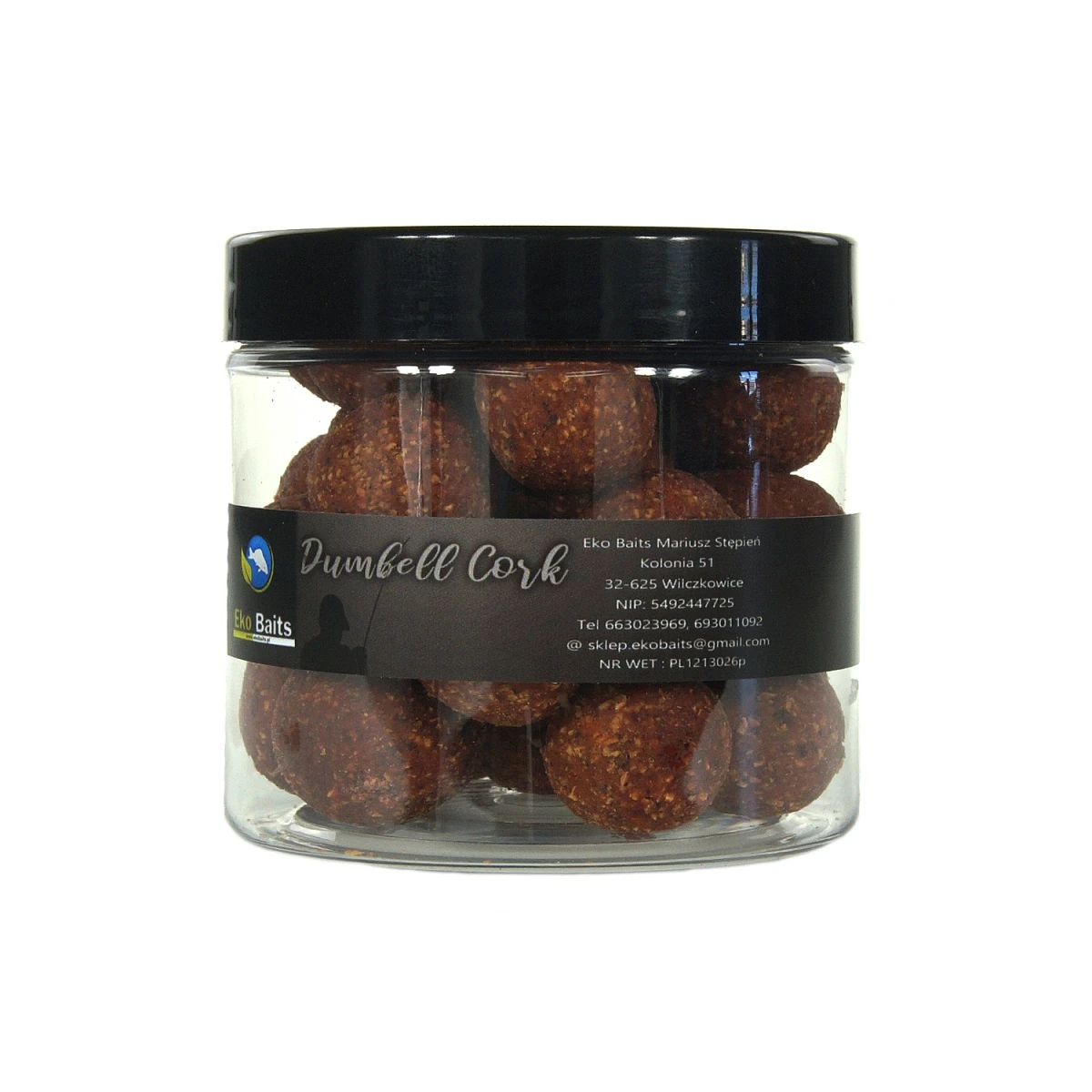 Eko Baits Dumbell Cork Mix - Queen Squid - (Truskawka & Squid) 20/24mmśrednica 20/24mm - EAN: 5905562314488