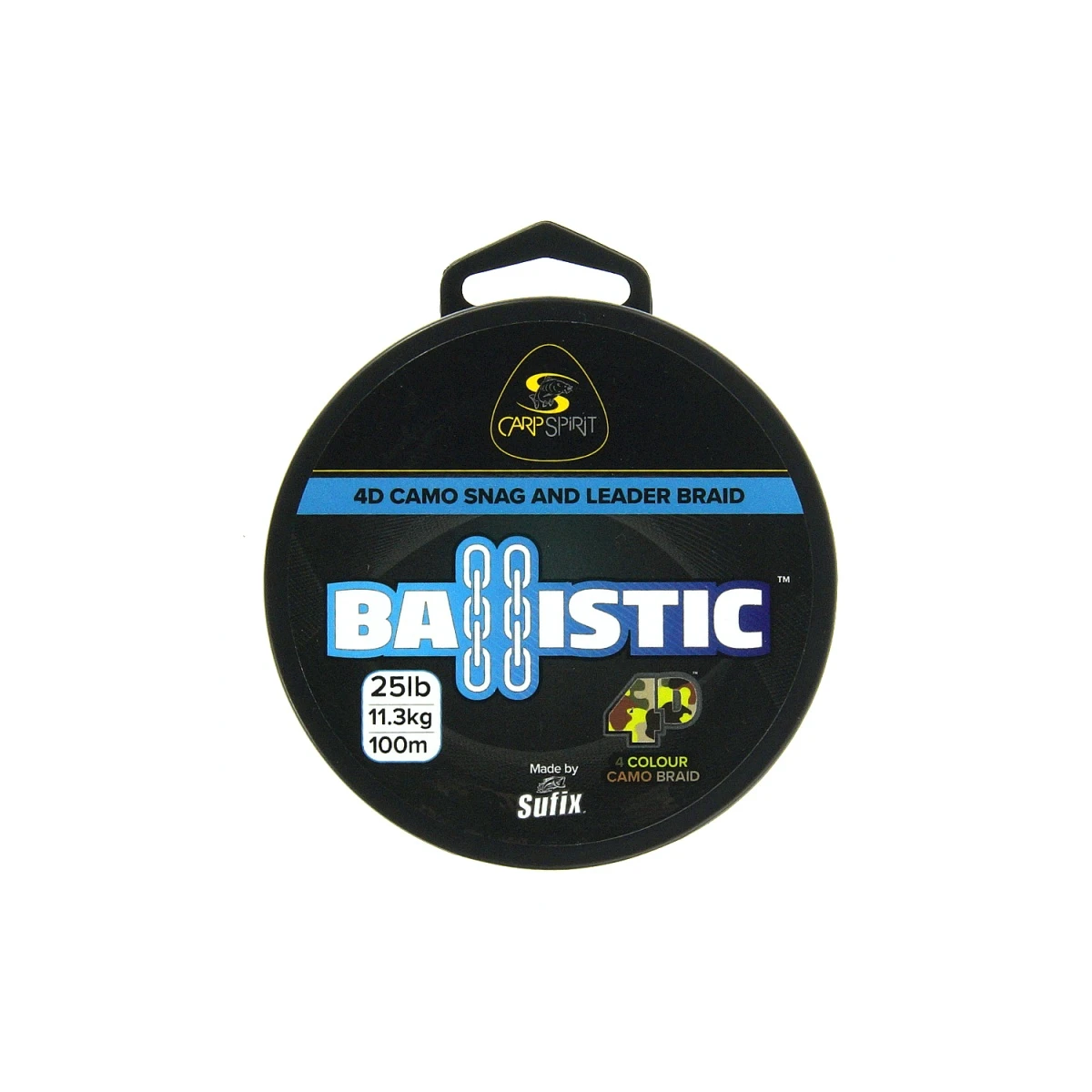 Carp Spirit Ballistic Camo 25lb / 100m - MPN: ACS640100 - EAN: 3422993067339