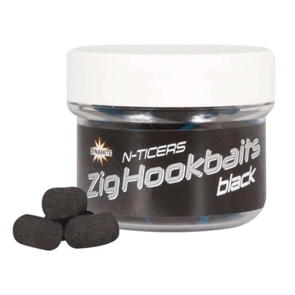 DynamiteBaits N-TICERS Zig - Blackrozmiar 12 x 6mm - MPN: DY1878 - EAN: 5031745229901