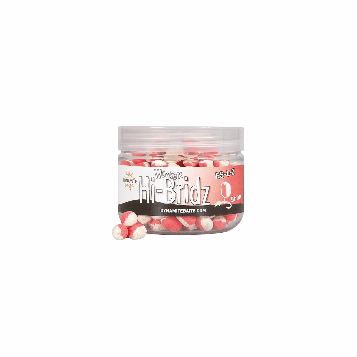 DynamiteBaits Wowsers HI-Bridz ES-L Pink Whiterozmiar 5mm - MPN: DY1547 - EAN: 5031745230228
