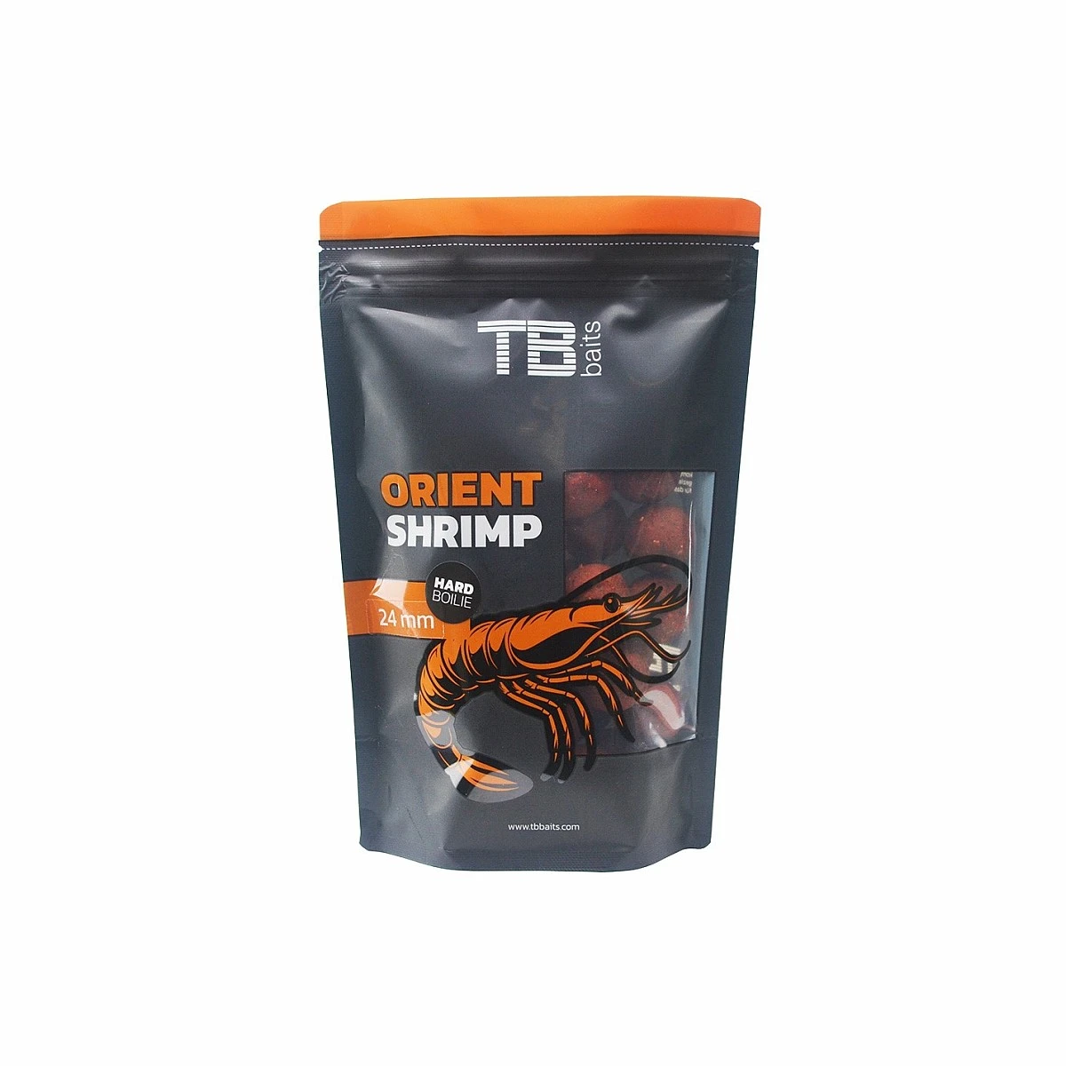 TB Baits Orient Shrimp HARD Boiliesrozmiar 24mm / 250g - MPN: TB00777 - EAN: 8596601007774