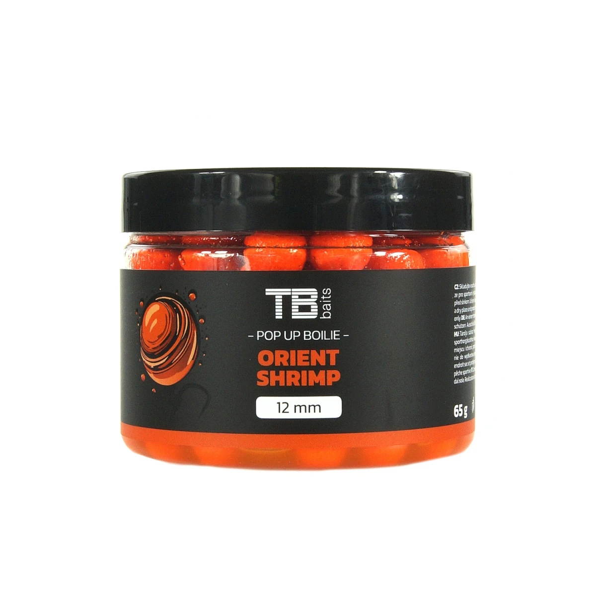 TB Baits Pop-Up Orient Shrimp + NHDCrozmiar 12mm / 65g - MPN: TB00787 - EAN: 8596601007873