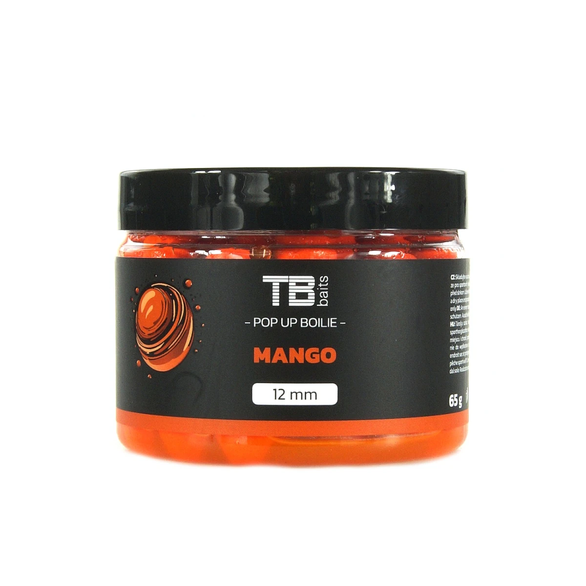 TB Baits Pop-Up Mango + NHDCrozmiar 12mm / 65g - MPN: TB00799 - EAN: 8596601007996