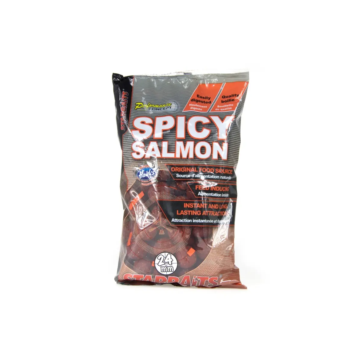 NEW Starbaits Performance Boilies - Spicy Salmonrozmiar 24 mm / 1kg - MPN: 48752 - EAN: 3297830487522